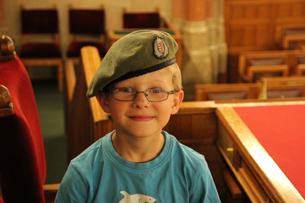 danielhat At the parliament in Budapest