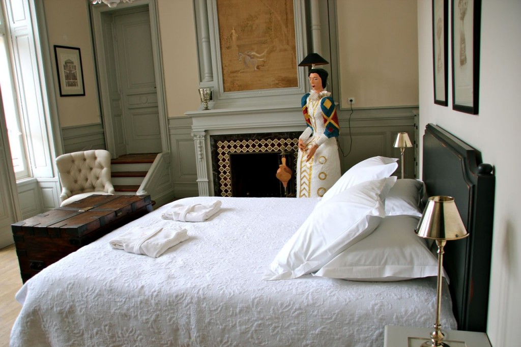 Carrasse Rooms are big and comfortable