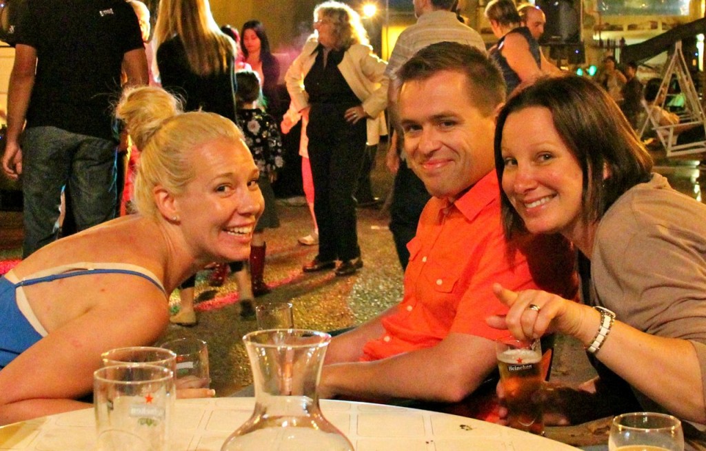 Kristen, Joel and Eva Summer Solstice fete