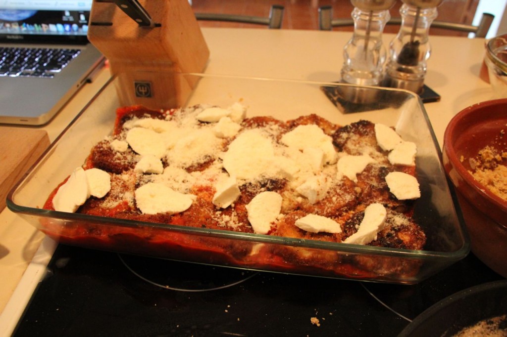 layer like a lasagna