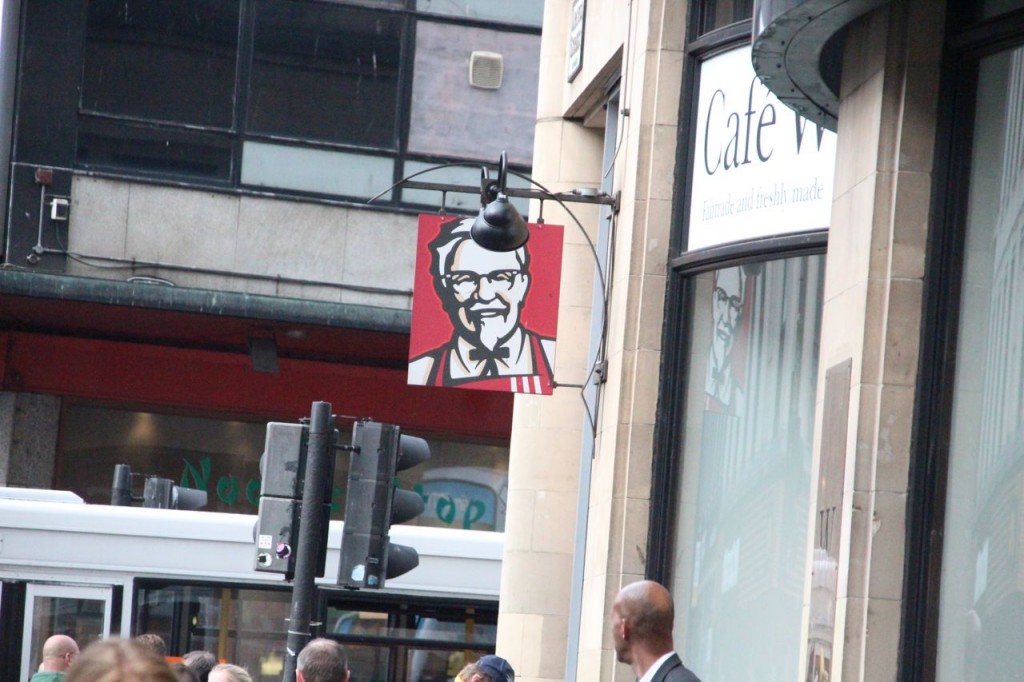 Angelina begged for KFC, so we folded and suffered through deep fried chicken! 