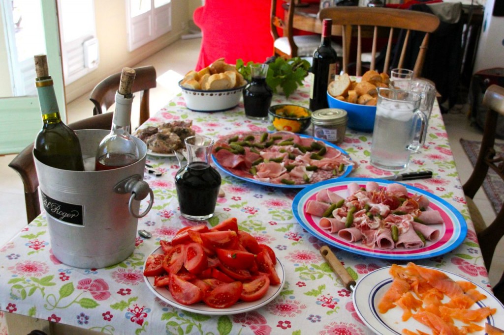 Juliet and Simon put on a fabulous spread