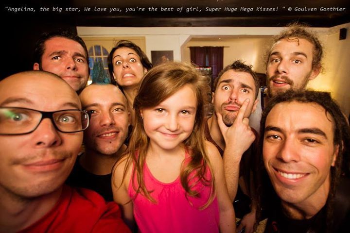 We Rock Disney Band and Angelina Photo By Goulven-Gonthier