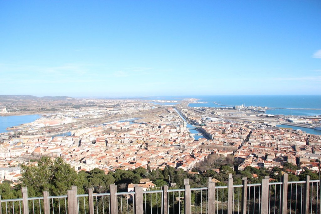 Sète View from Mountain Top