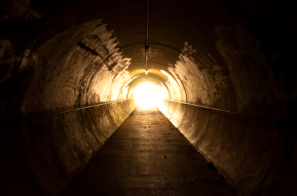 it that a light at the end of the tunnel?