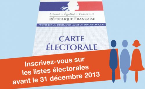 Register to vote before the December 31st of the previous year