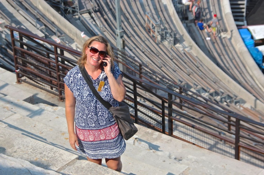 audio tour Arena in Nimes
