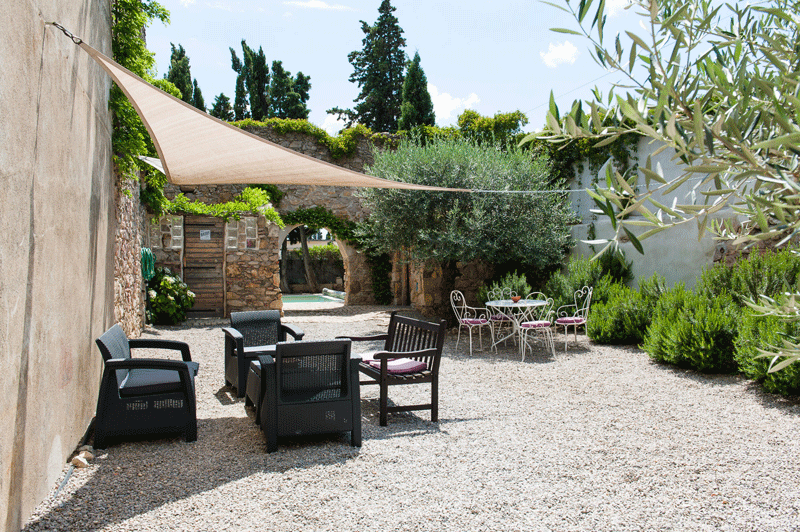 Maison de la roche Corbieres 