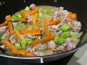 Blanquette de veau dans le pot