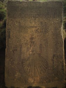 signs to Santiago de compostela