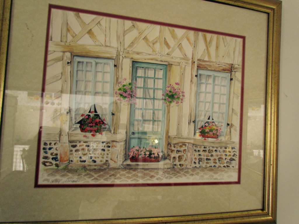 watercolour painting France
