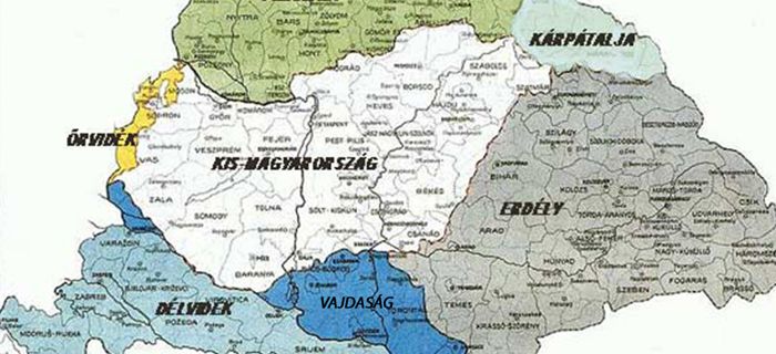 old map hungary