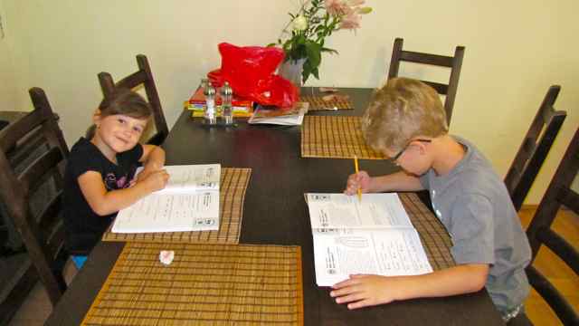 Starting our Home Schooling adventure! Hamori family ESL sejour family