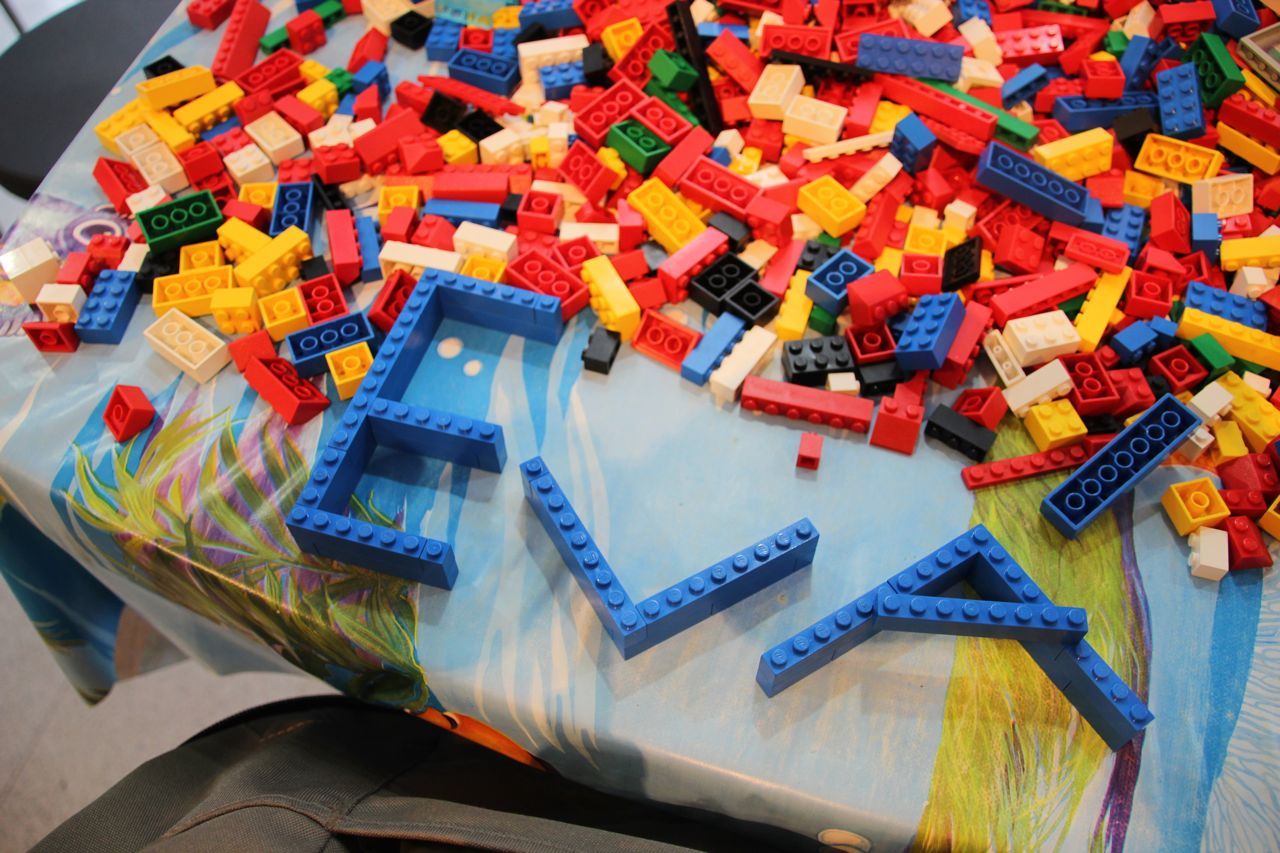 building lego as a family