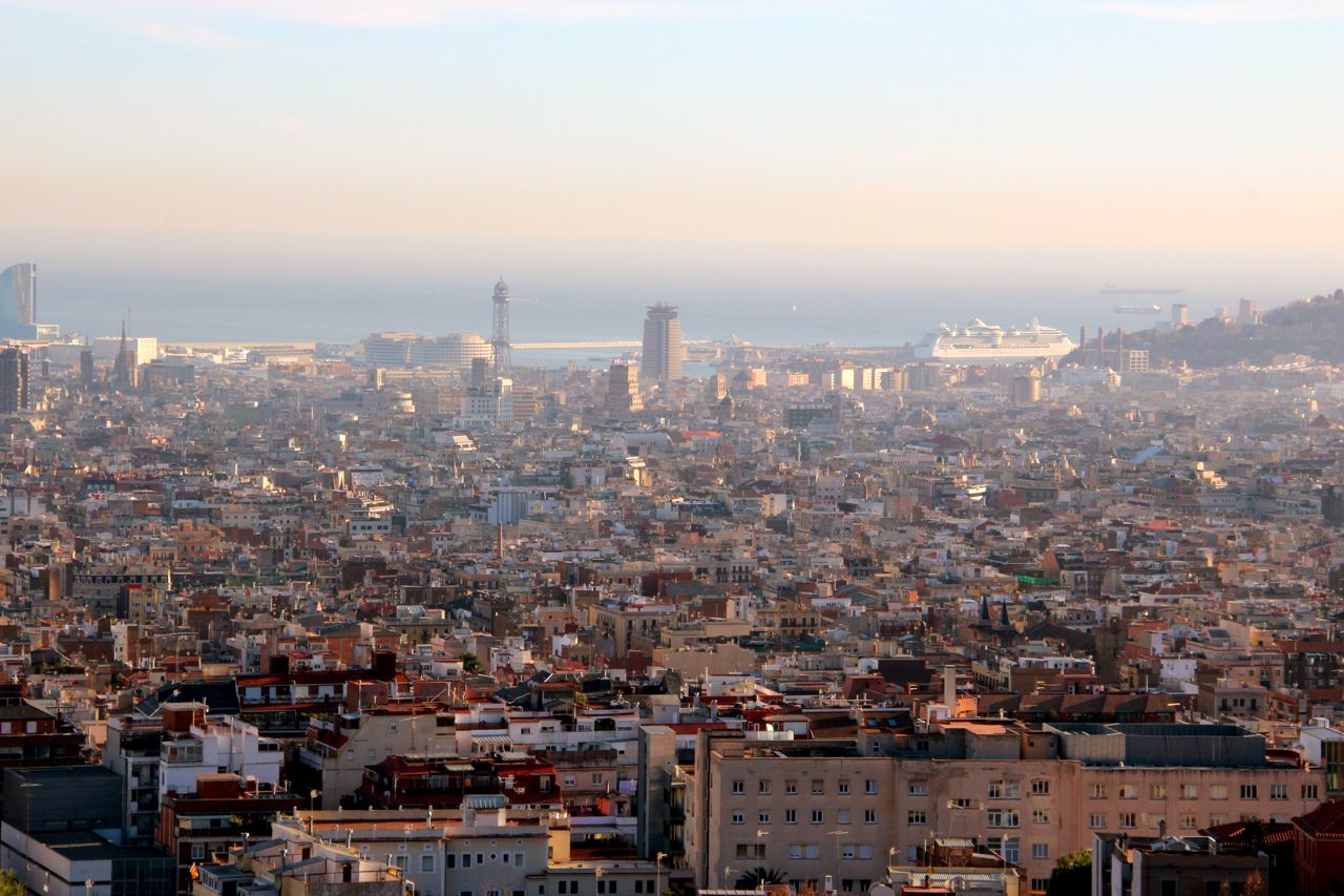 Gaudi’s Güell Park – Barcelona Spain guell park barcelona