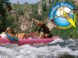 40 before 40 – River Rafting Roquebrun rafting the river orb