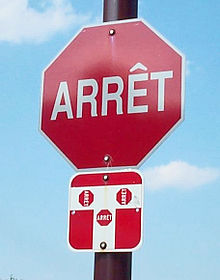 Best French Immersion Program – Move to France french say stop, quebecoise arret