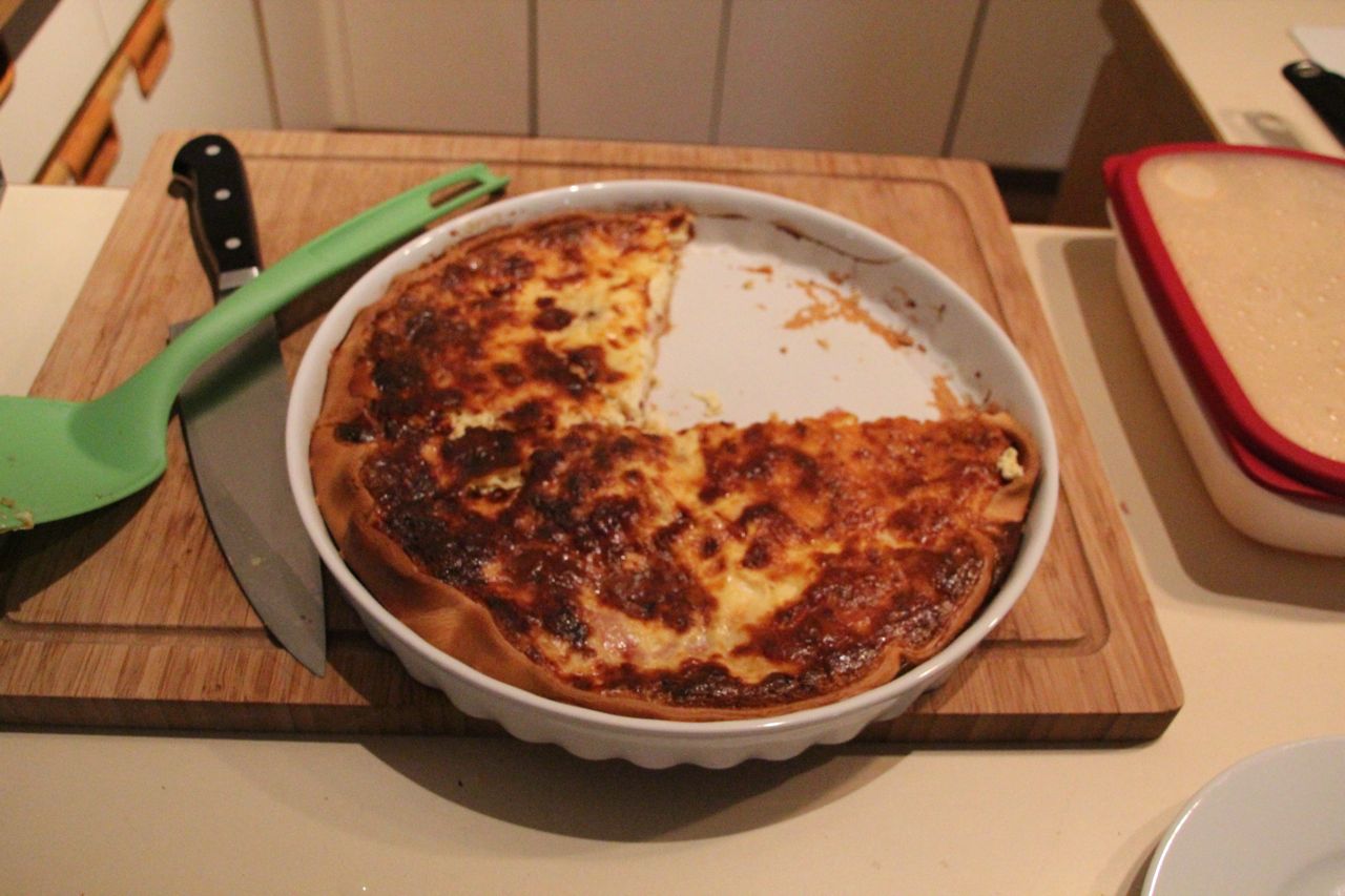 quiche, quick and easy
