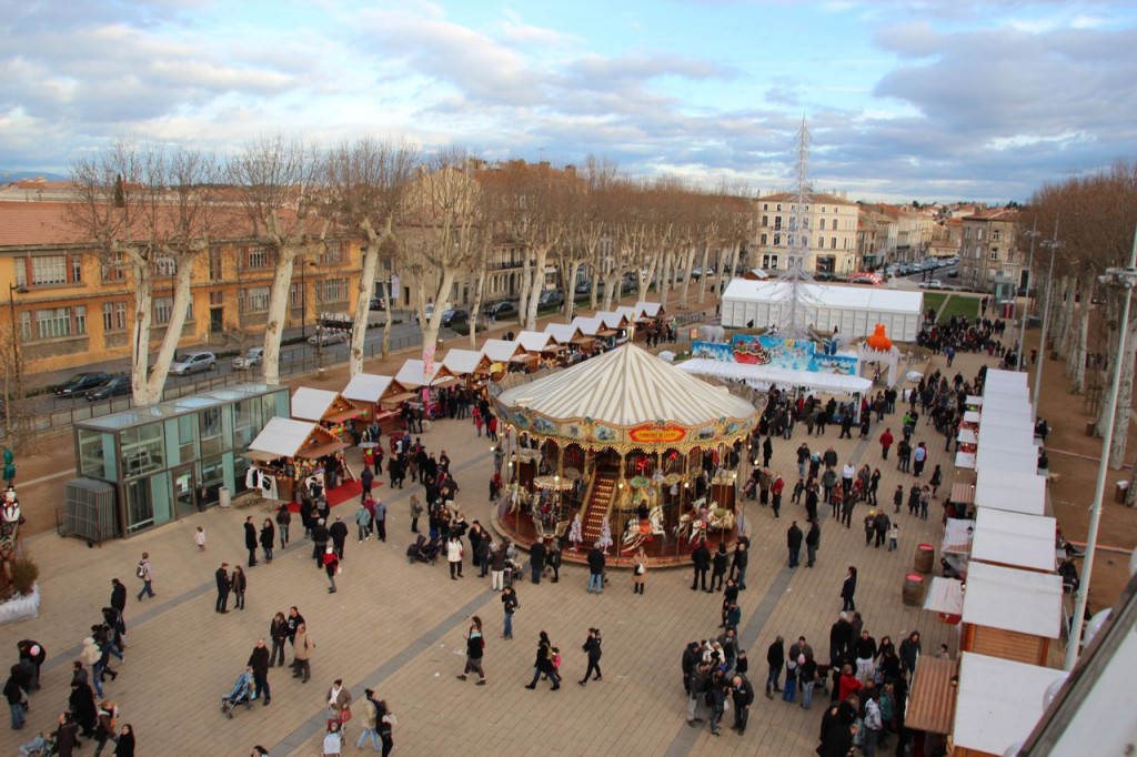 Carcassonne marche de noel