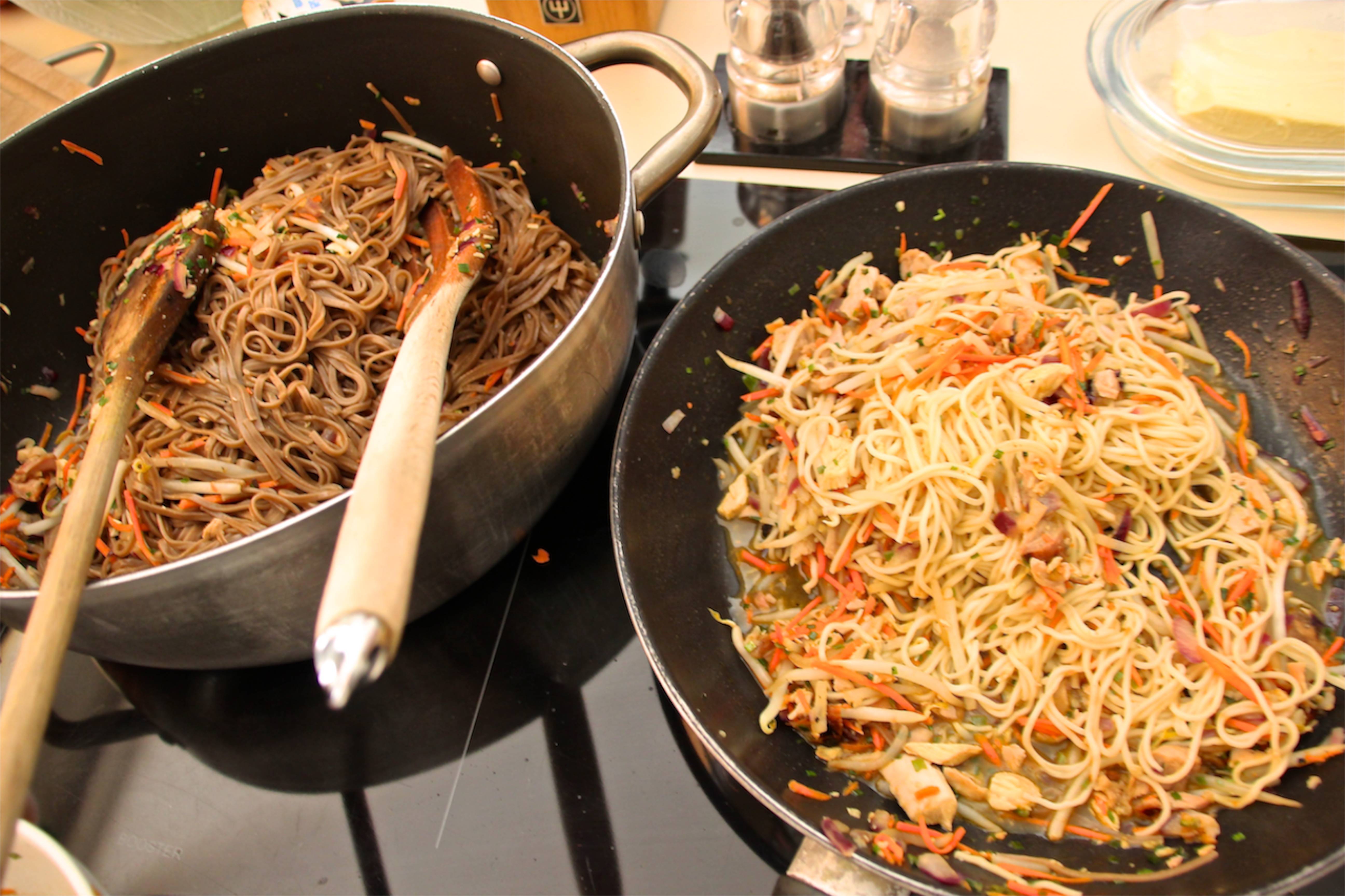 restaurant style chicken chow mein