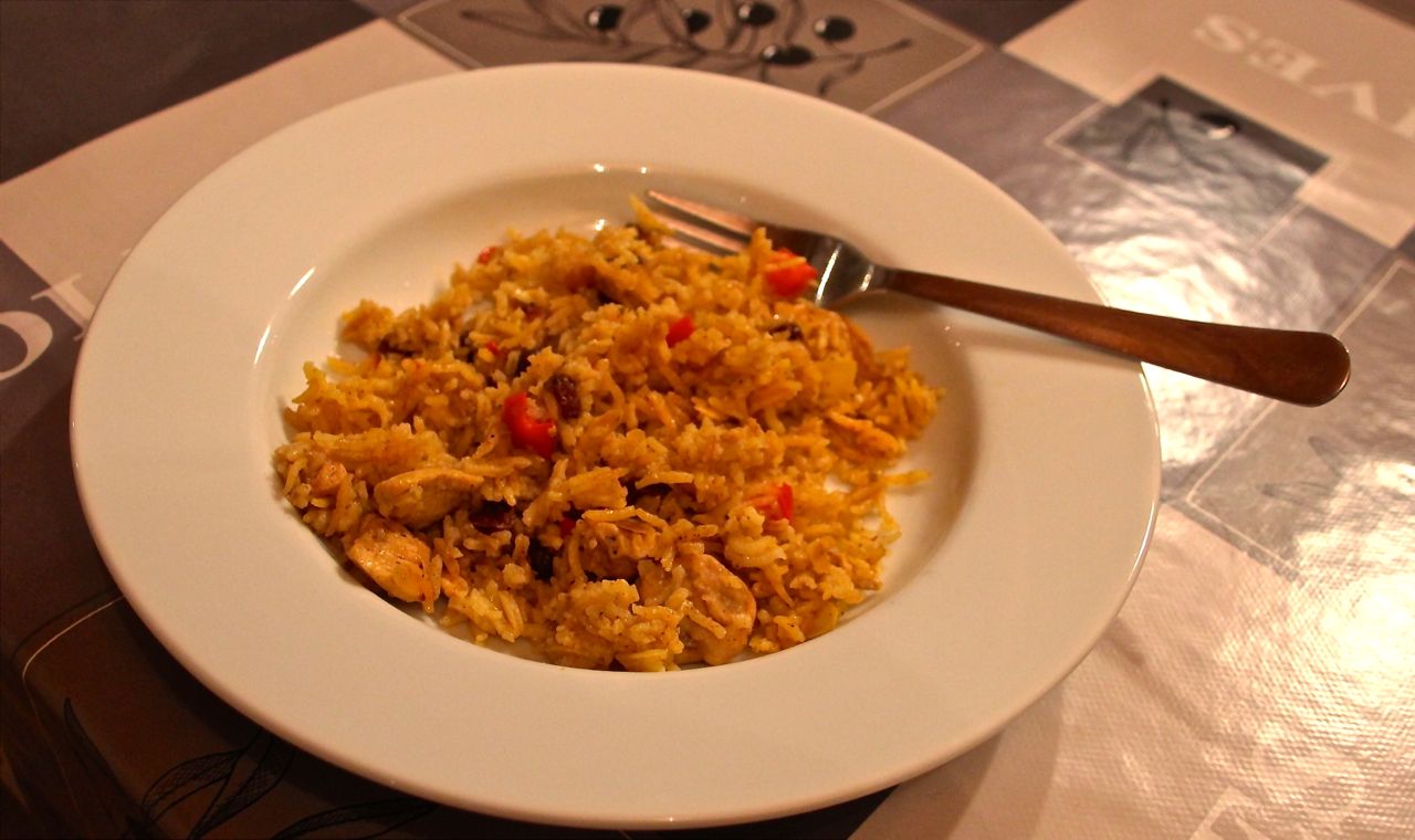 persian chicken pilau