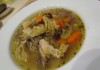 delicious Duck confit, bean and savoy cabbage soup