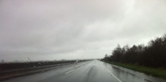 vancouver traffic and rain